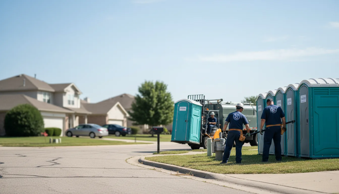 Porta Potty Rental in Stark, KS near me